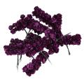 144pcs Mini Petite Paper Artificial Rose Buds Flowers, Purple