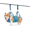 Pet Hammock for Pet Dog Restraint Bag with Grooming Tools, Gray S