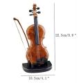 Hand-drawn Violin Music Box Ornaments Cute Mini Music Box