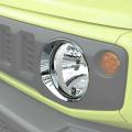 Car Front Light Lamp Cover Headlight Grille Decoration Cover,silver