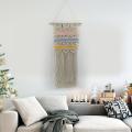 Macrame Wall Bohemian Tapestry with Tassel for Wedding Decoration