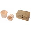 Seagrass Hand Woven Storage Box Storage Box Storage Basket with Lid