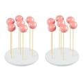 2pack Cake Stand - 7 Hole Lollipop Holder for Wedding, Birthday Party