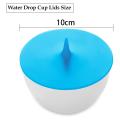 Silicone Cup Lids 8 Set Anti-dust Airtight Seal Mug Cover Hot Cup