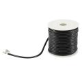 Round Waxed Thread Necklace Rope Leather Cord Thread, Black