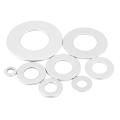 600pcs/set M1.6 M2 - M10 Stainless Steel Flat Washer Assortment Kit