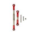 Steering Link Rod Pull Rod Upgrade Parts for Wpl C14 C24,red