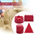 Children's Animal Pyramid Castle Sand Mold Diy Summer Beach Tool Set