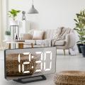 Digital Alarm Clock,large Led Display with Dual Usb Charger Ports