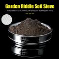 Garden Riddle Sieve Mesh Sift Seed Tray Gardening Tool-18 (1mm)