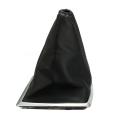 Black Pu Leather Gear Gaiter Boot Knob Cover for Ford Focus 2005-2012
