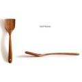 Teak Natural Wood Tableware Spoon Colander Skimmer Kitchen Tool Set