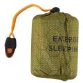 Emergency Sleeping Bag Bivy Sack with Whistle Outdoor Survival