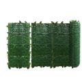 Fence Wall Decoration Artificial Green Leaves Fence, for Home, Garden