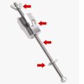 Bicycle Hub Body Removal Tower Tower Base Install Disassembly Tool