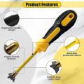 Grout Removal Tool 4 In 1 (carbide Alloy Head), Caulking Removal Tool