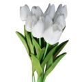 20pcs White 13.8inch Artificial Tulips Flowers