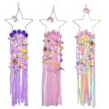 Five-pointed Star Wall Hanging Decor Hair Bows Storage Belt -3