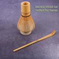 3 Pieces-handmade Bamboo Whisk and Traditional Tea Spoon Whisk