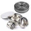 14pcs/set Round Cookie Biscuit Cutter Set Stainless Steel Cutter