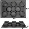 2 Pack Perforated Baking Molds, Silicone Baking Mould,8 Cavities