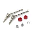 Front Drive Shaft Cvd with 12mm Hex for Wltoys 12423 1/12 Rc Car ,2