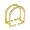 Nordic Door-shaped Paper Towel Rack Vertical Napkins (gold)