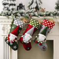 3pcs Christmas Stockings, Gnomes Santa Christmas Stockings