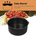 7-inch Airfryer Accessories, 2 Pack Bakeware Cake Bucket Pizza Tray
