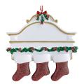 Creative Gifts Family 3 Socks Pendants Christmas Tree Decoration