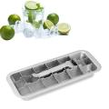 Lever-style Ice Tray, 2 In 1 Stainless Steel Ice Making Mold