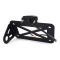Motorcycle License Plate Holder with Led Light for Motorcycle Yamaha