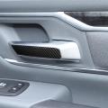 Car Inner Door Handle Strip Cover for Ram 1500 2018-2020 Carbon Fiber