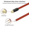 Rca Speaker Cable Bare Wire Speaker Wire to Rca Plug, (3 Meters)