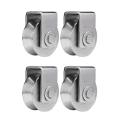 2pcs 2 Inch V Type Pulley Roller for Material Handling and Moving