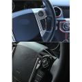 Steering Wheel Button Cover for Freelander 2 13-15,low Profile,chrome