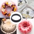 10pcs Cake Mold Mousse Ring Round-shape Dessert Pies Decorating Tool