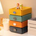 Colorful Desktop Storage Box Cabinet Rack Kabinet Drawer Organizer D