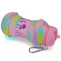 550ml Kids Water Bottle Collapsible Girls with Straw for School