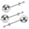 Tea Infuser Ball Shaped Stainless Steel Tea Ball Strainer,pack Of 3