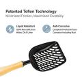 Cat Litter Scoop with Flexible Long Handle,sifter Durable Solid