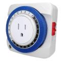 Outlet Timer Switch 24 Hour Plug-in Mechanical Outlet Timer Us Plug