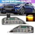 Car Front Fog Light Turn Signal Sequential Led Lamp