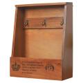 Wooden Key Storage Cabinet Mail for Entryway,living Room,hallwa