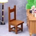 1/12scale Dollhouse Miniature Chair,for Dollhouse Decoration Maroon