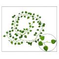 2m Long Artificial Plants Green Ivy Leaves Decoration,begonia