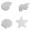 4pcs Diy Resin Tray Molds Jewelry Tray Mold Tray for Epoxy for Resin