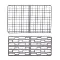 Titanium Charcoal Bbq Grill Barbecue Net Camping Outdoor Grill Net