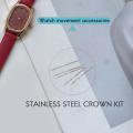5pcs Movement Watch Stem Crown Kit Watch Of Parts Nh35 Nh36 Nh38 Nh39