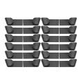 24pcs/set Pot Lid Rack for Storing Pot Lids Dishes Storage Holder